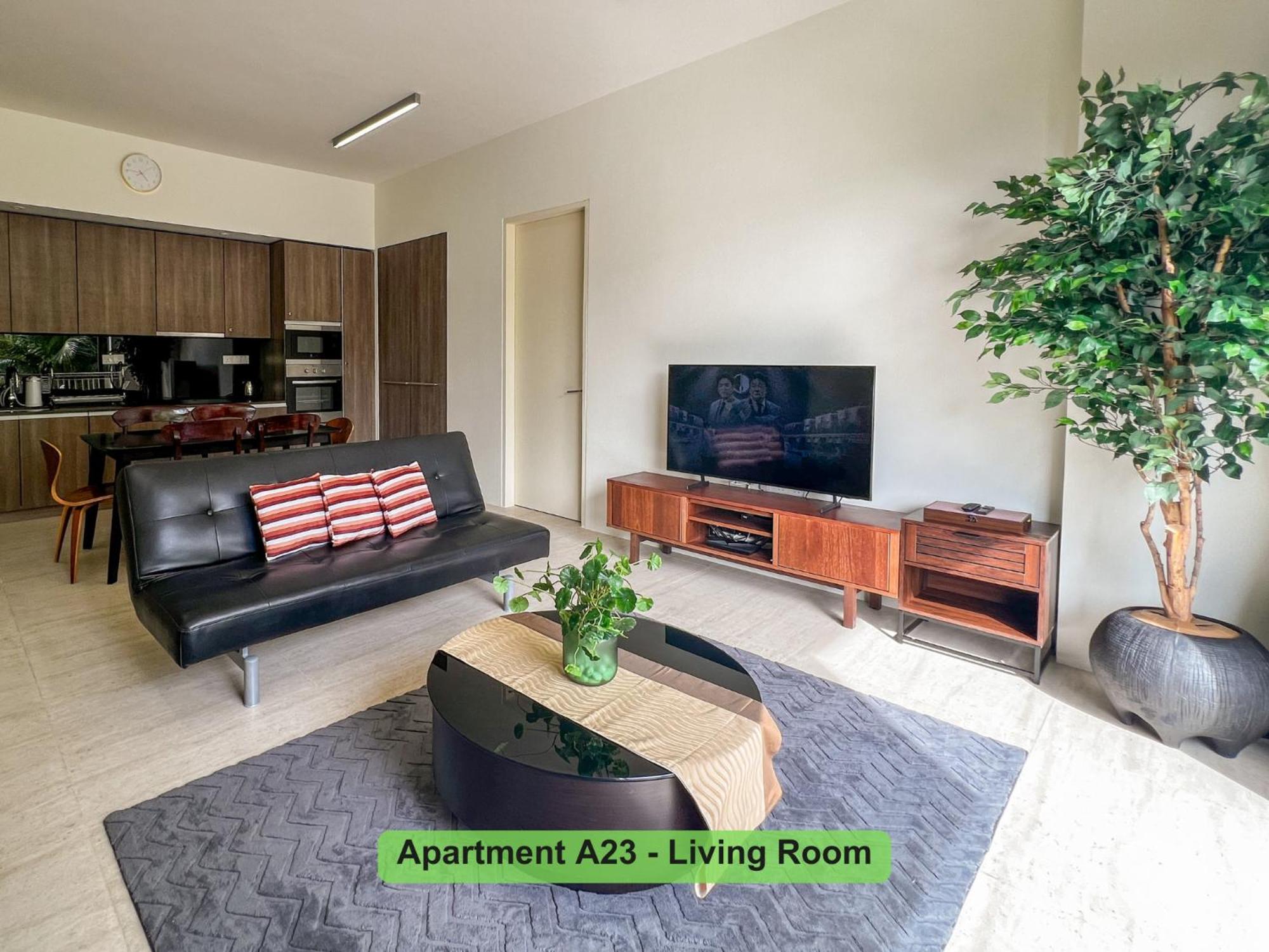 By The Sea- Pool And Sea View Apartment บาตูเฟอริงกี ภายนอก รูปภาพ